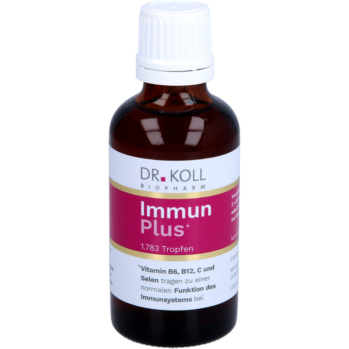 Immun Plus Dr.Koll Gemmo Komplex Vit.B6 B12 Selen, 50 ml TRO