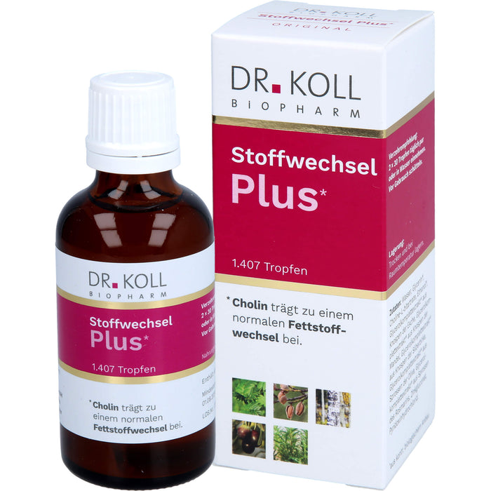 Stoffwechsel Plus Dr.Koll Gemmo Komplex CholinZink, 50 ml TRO