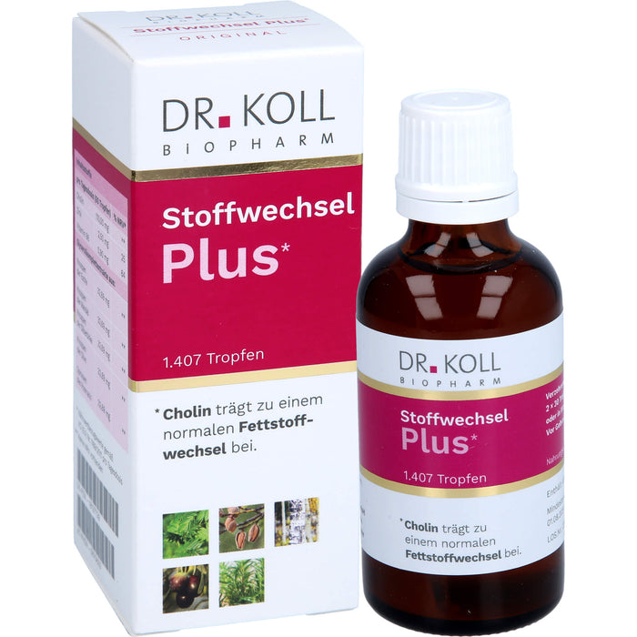 Stoffwechsel Plus Dr.Koll Gemmo Komplex CholinZink, 50 ml TRO