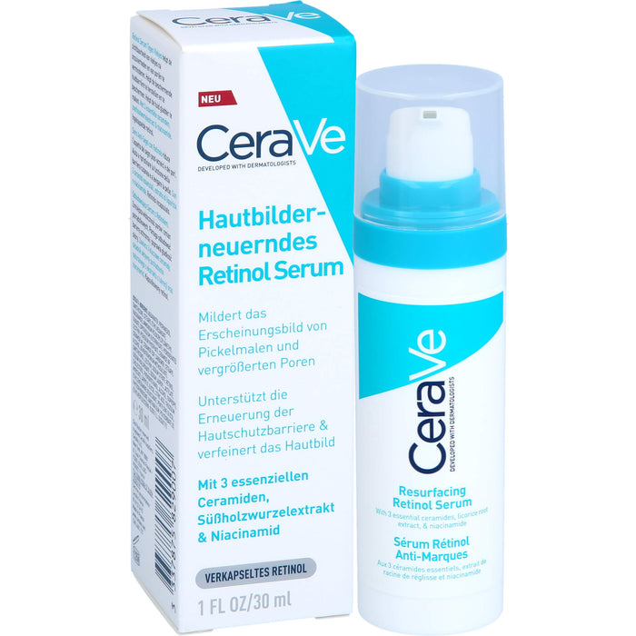 CeraVe hautbilderneuerndes Retinol Serum bei unebener Haut, 30 ml Gel