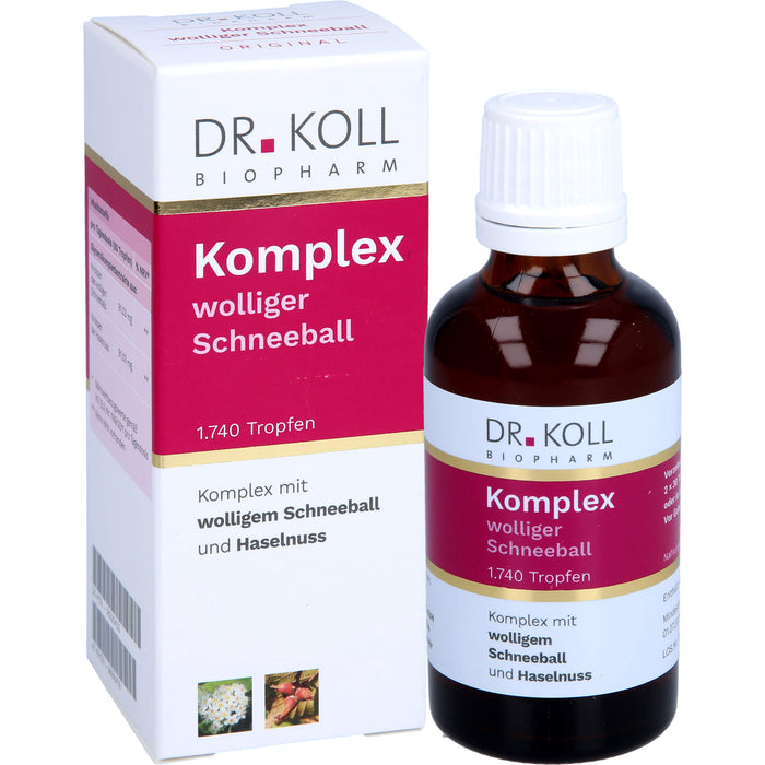 Komplex wolliger Schneeball Haselnuss Dr.Koll, 50 ml TRO