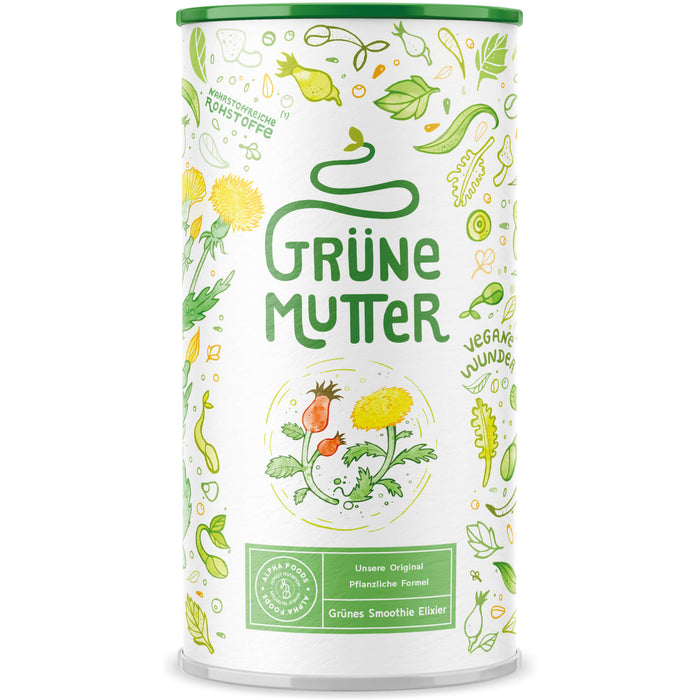 Grüne Mutter OPC Spirulina+CoenzymQ10 vegan, 600 g PUL