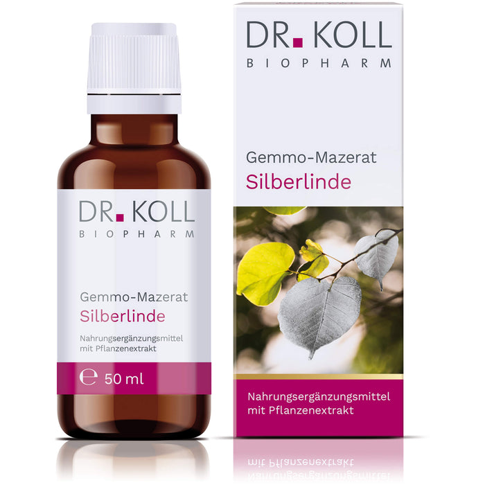 Gemmo-Mazerat Silberlinde Dr. Koll Tilia tomentosa, 50 ml TRO