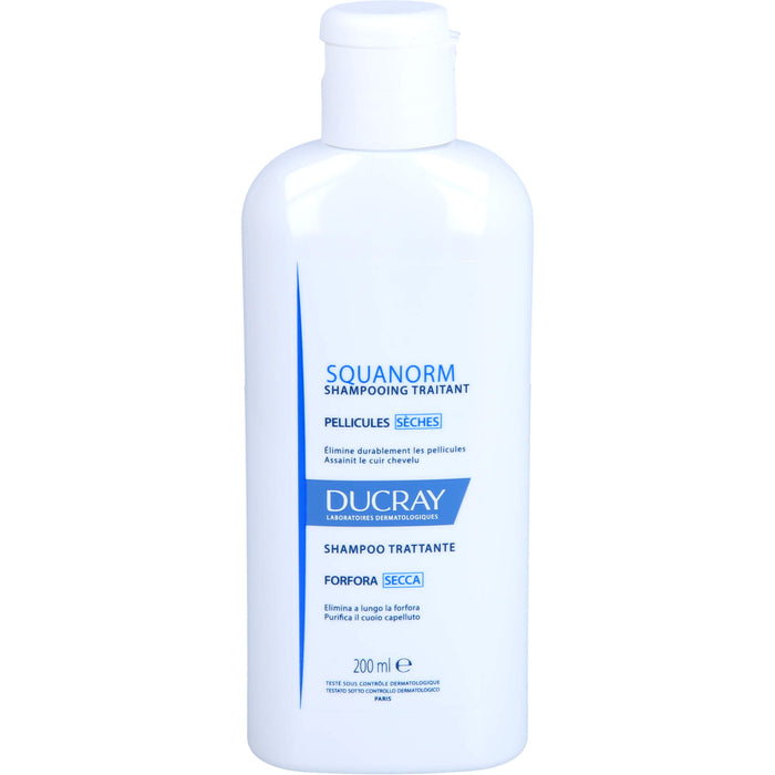 DUCRAY SQUANORM TROCKENE SCHUPPEN KUR-SHAMPOO, 200 ml Lösung