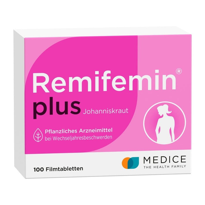 remifemin plus Johanniskraut Filmtabletten, 100 St. Tabletten