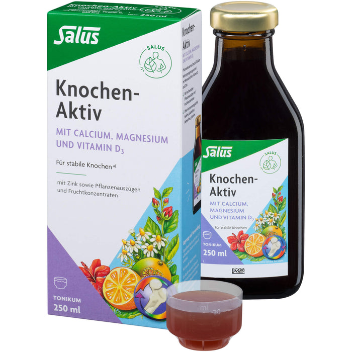 Salus Knochen-Aktiv Calcium+ Magnesium Tonikum, 250 ml Lösung