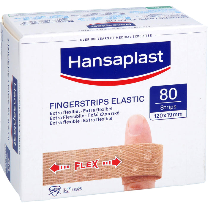 Hansaplast Elastic Finger Pflaster 80 Str, 80 St PFL