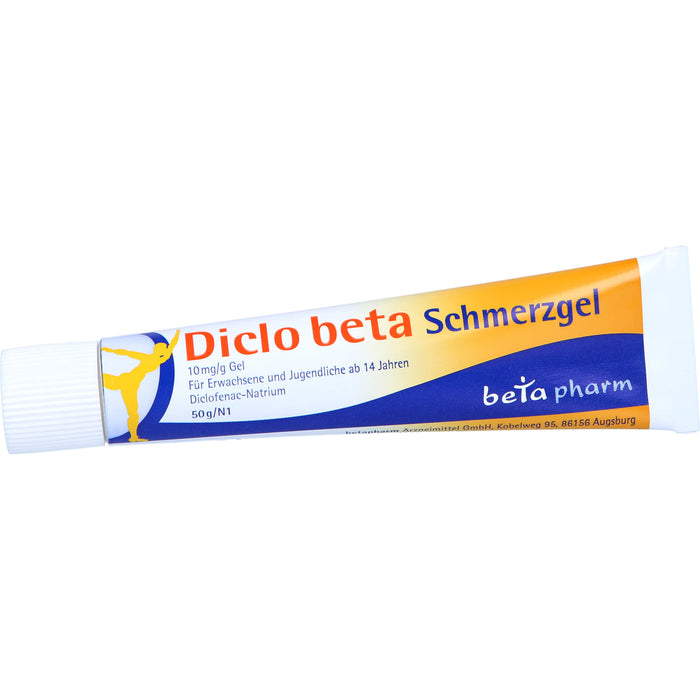 Diclo beta Schmerzgel, 50 g GEL