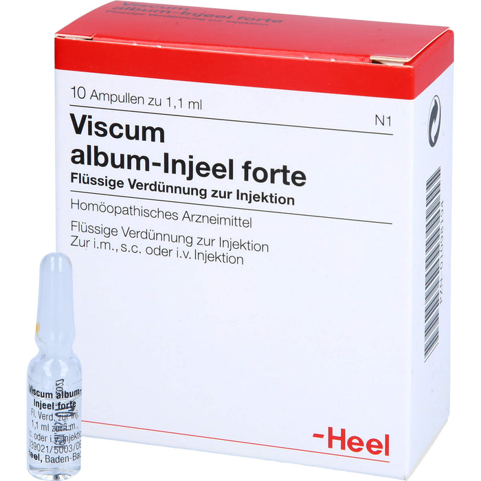 Heel Viscum album-Injeel forte flüssige Verdünnung zur Injektion, 10 pcs. Ampoules