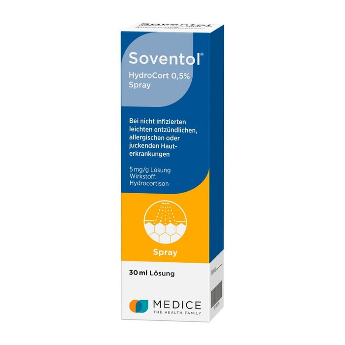 Soventol HydroCort 0,5 % Spray, 30 ml Solution