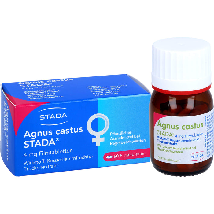 Agnus castus STADA Tabletten bei Regelbeschwerden, 60 St. Tabletten