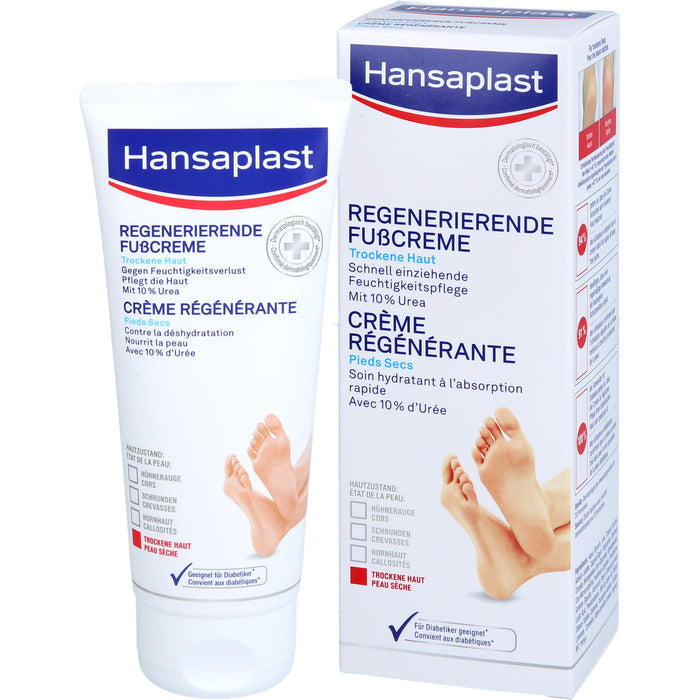 Hansaplast Fußcreme 10% Urea, 100 ml CRE