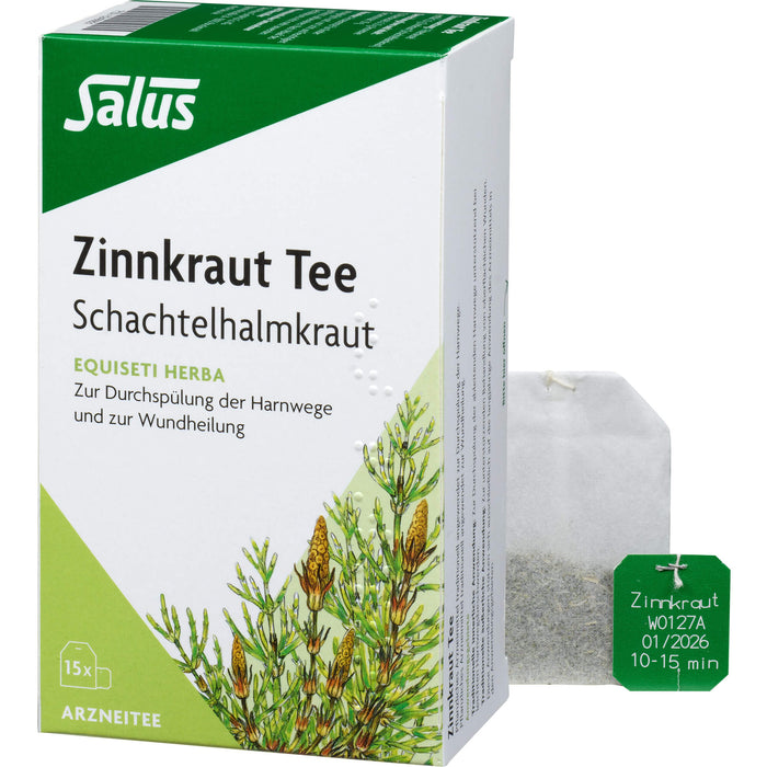 Salus Zinnkraut Tee bei Ödemen und zur Durchspülung der ableitenden Harnwege, 15 pc Sac filtrant