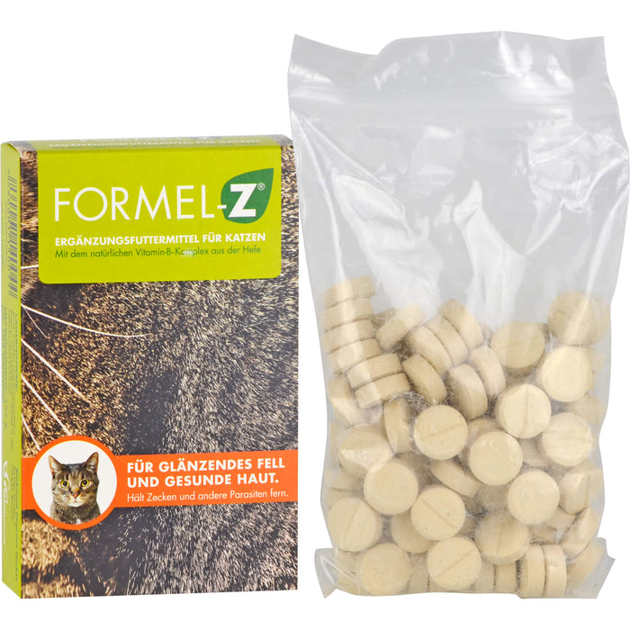 Biokanol Formel-Z Ergänzungsfuttermittel für Katzen Tabletten, 125 g Tabletten