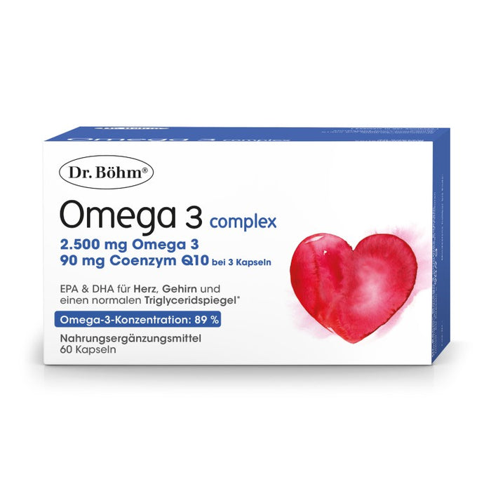 Dr Böhm Omega 3 complex Kapseln, 60 pcs. Capsules