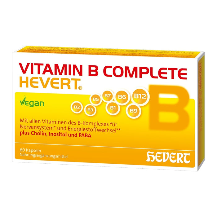 Vitamin B Complete Hevert Tabletten, 60 pc Capsules