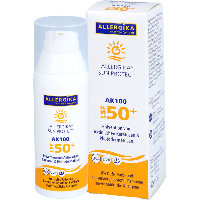 ALLERGIKA SUN PROTECT AK100 LSF 50+, 50 ml CRE