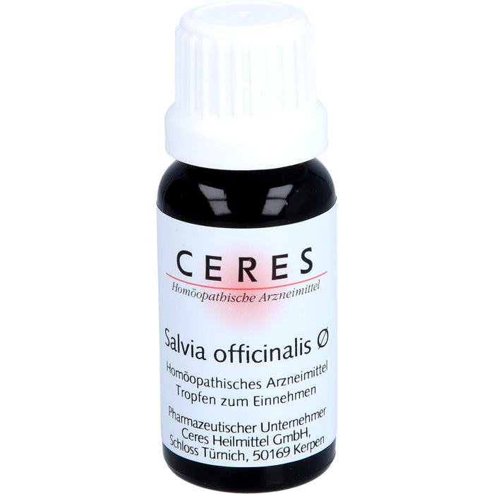 CERES Salvia officinalis Urtinktur, 20 ml Lösung