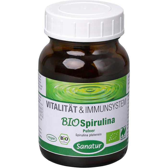 allcura Bio Spirulina Pulver, 125 g Powder