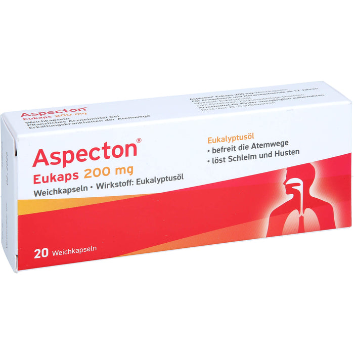 Aspecton Eukaps 200 mg Weichkapseln, 20 pc Capsules