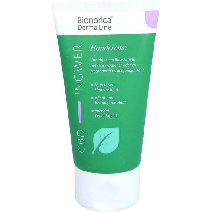 Bionorica Derma Line Handcreme Ingwer-CBD, 50 ml CRE