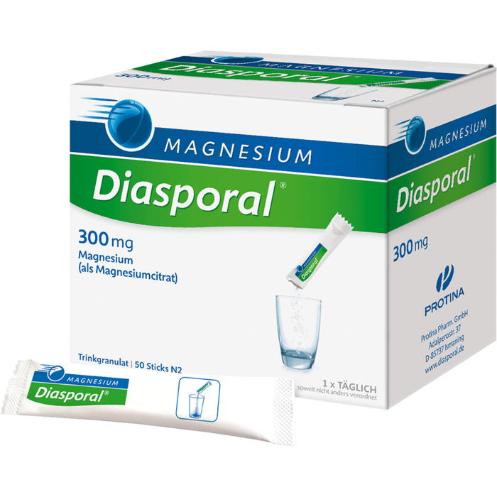 Magnesium Diasporal 300 mg Trinkgranulat, 50 pc Sachets