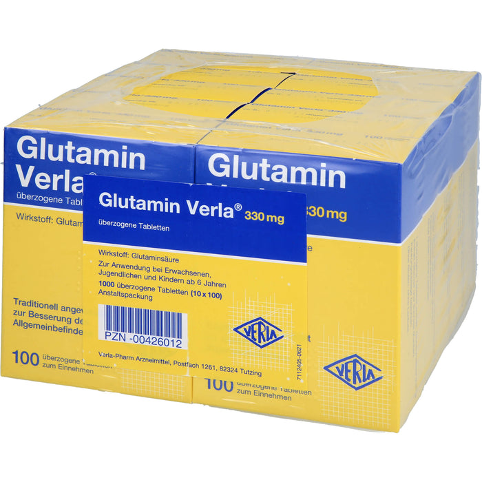 Glutamin Verla Tabletten , 1000 St. Tabletten