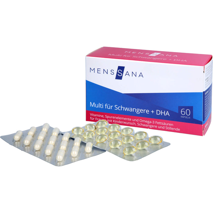 MensSana Multi für Schwangere + DHA Kapseln, 60 pc Capsules