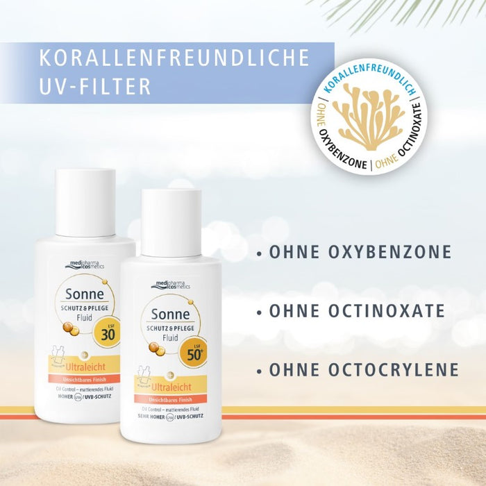 Sonne Schutz & Pflege Fluid LSF 50+ Ultraleicht, 50 ml LOT