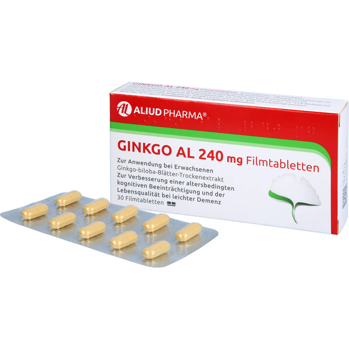 Ginkgo AL 240 mg Filmtabletten, 30 St FTA