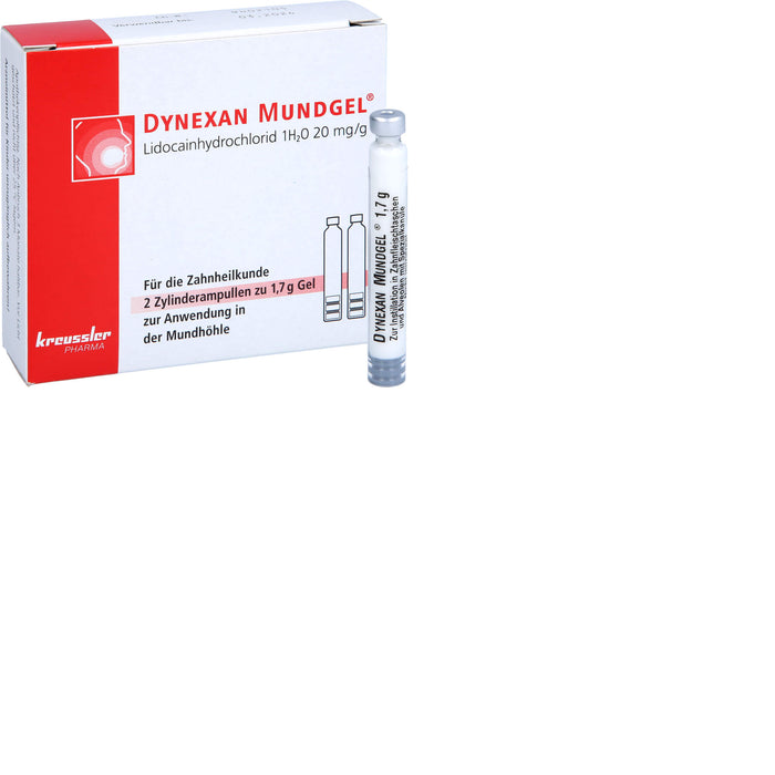 DYNEXAN Mundgel, 2% Gel, 2X1.7 g GEL