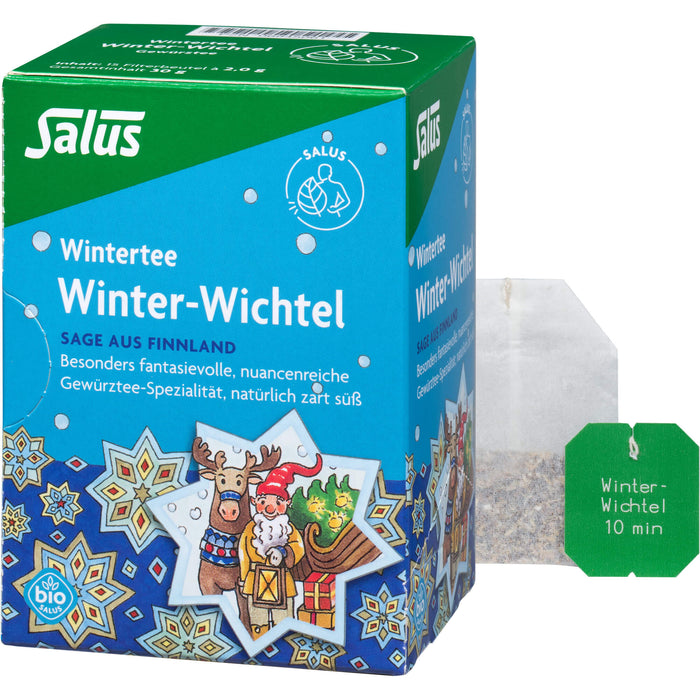 Salus Winter-Wichtel Tee bio, 15 pc Sac filtrant