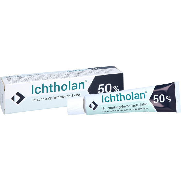 ICHTHOLAN 50 % entzündungshemmende Salbe, 25 g Ointment