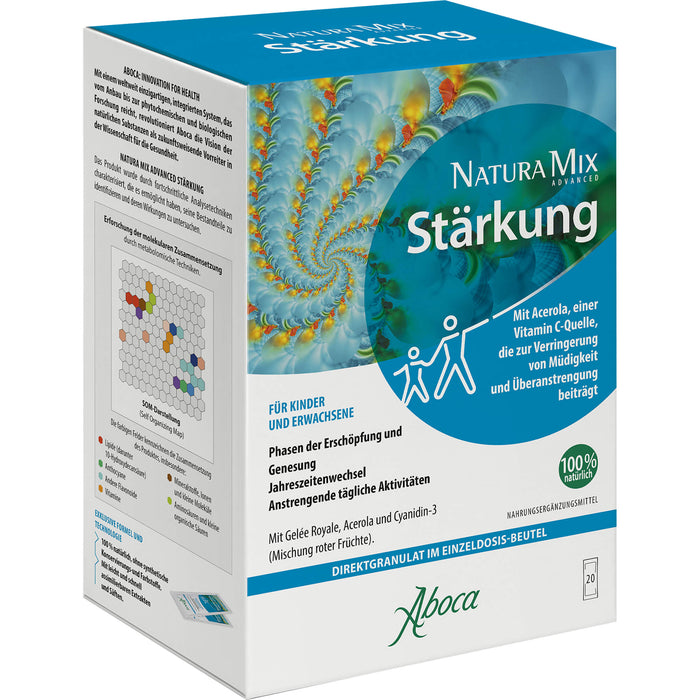 Aboca NaturaMix Advanced Stärkung Granulat, 20 pcs. Sachets