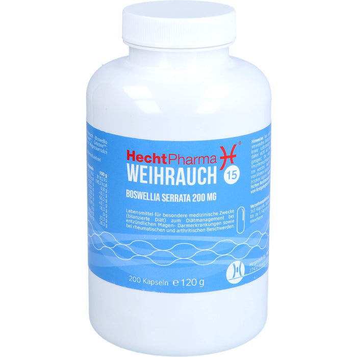 Hecht H 15 Weihrauch GPH Kapseln 200 mg, 200 pc Capsules