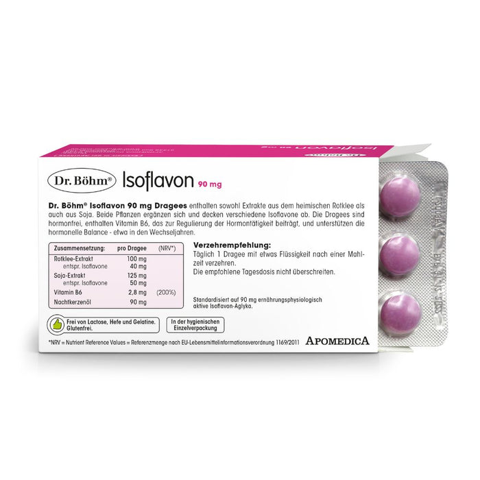 Dr.boehm Isoflavon 90mg, 60 St DRA