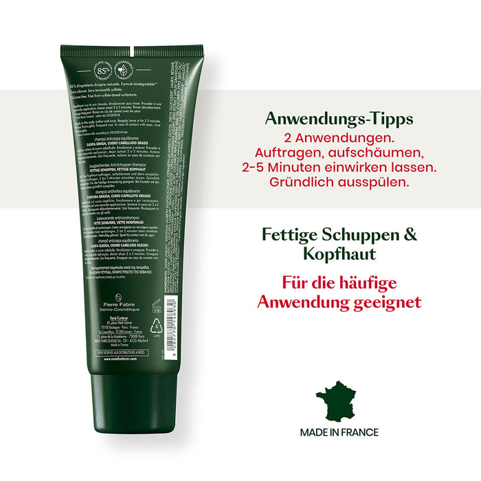 René Furterer NEOPUR Ausgleichendes Anti-Schuppen Shampoo für trockene Schuppen & Kopfhaut - bei Schuppen, 150 ml Shampoo