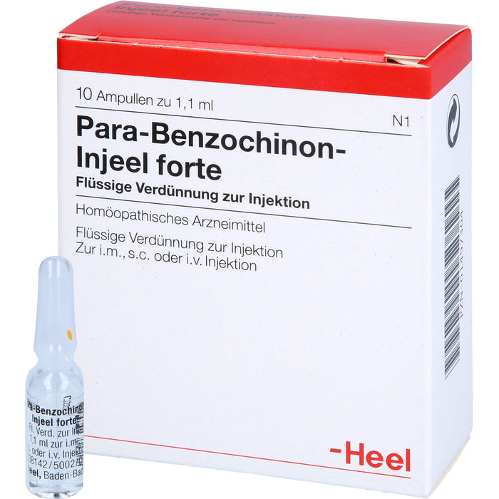 Para-Benzochinon-Injeel forte Inj.-Lsg., 10 St. Ampullen