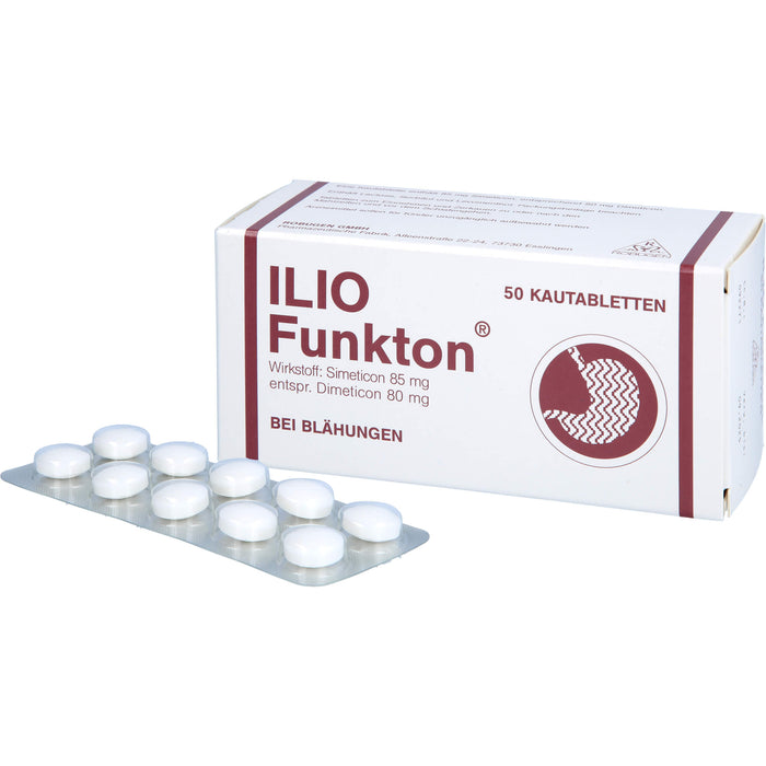 ROBUGEN Ilio-Funkton Kautabletten bei Blähungen, 50 pcs. Tablets