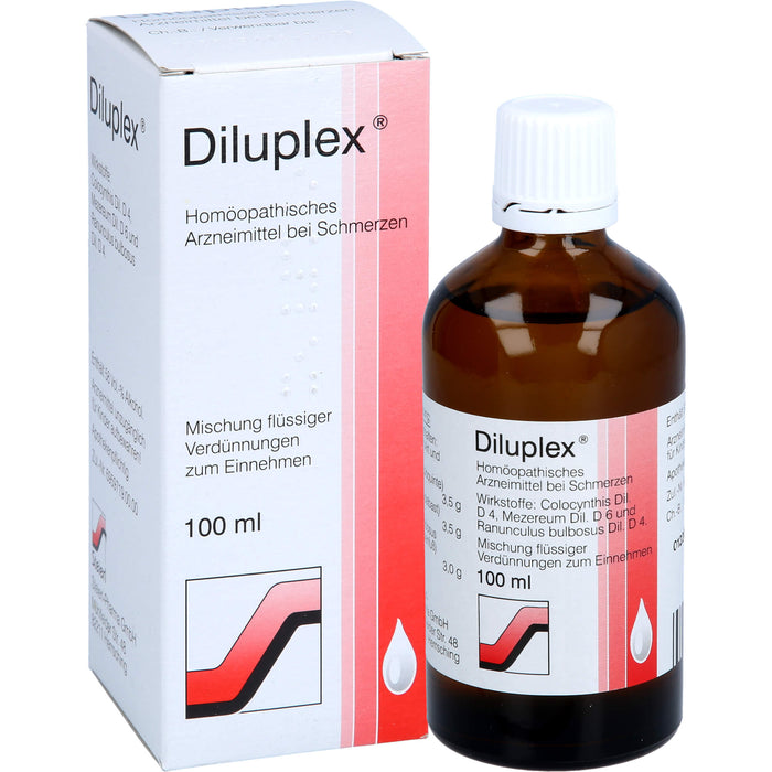 Diluplex Mischung flüssiger Verdünnungen zum Einnehmen, 100 ml TRO