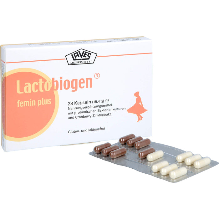 Lactobiogen femin plus, 28 St. Kapseln