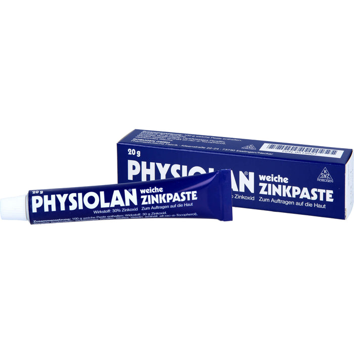 Physiolan weiche Zinkpaste, 20 g Creme