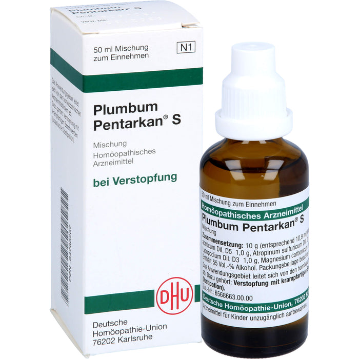 Plumbum Pentarkan S Liquidum, 50 ml Lösung