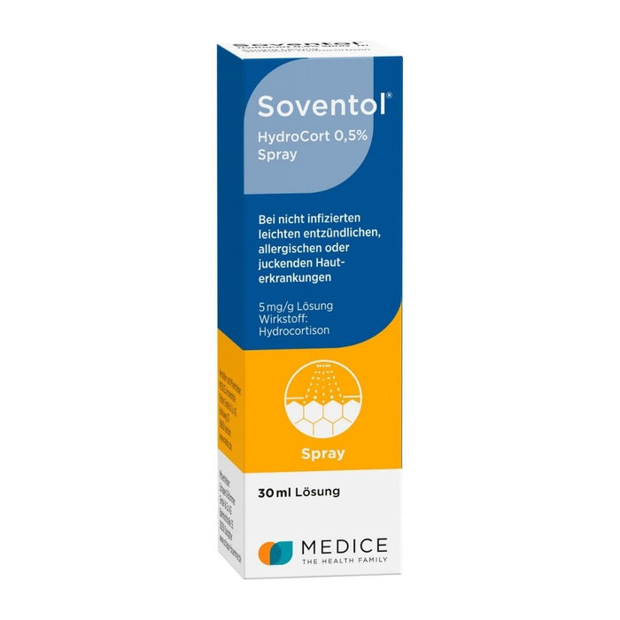 Soventol HydroCort 0,5 % Spray, 30 ml Solution