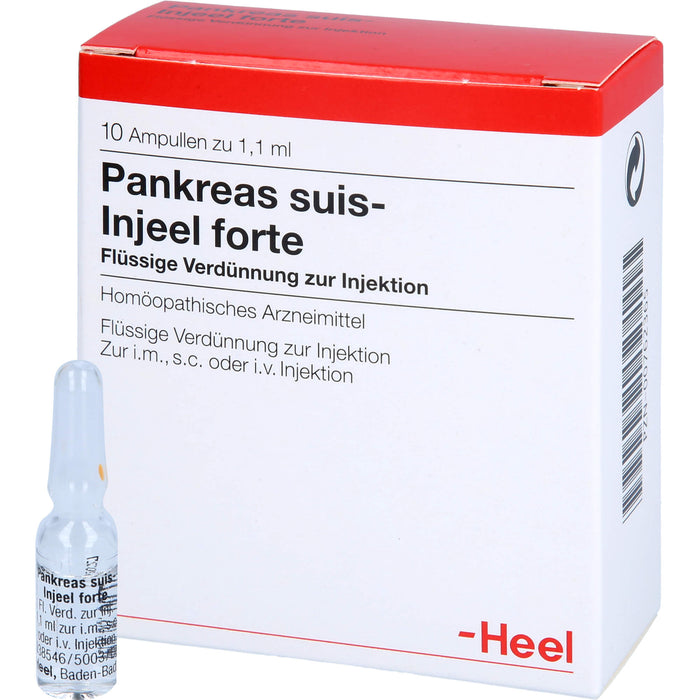 Pankreas suis-Injeel forte Ampullen, 10 pc Ampoules