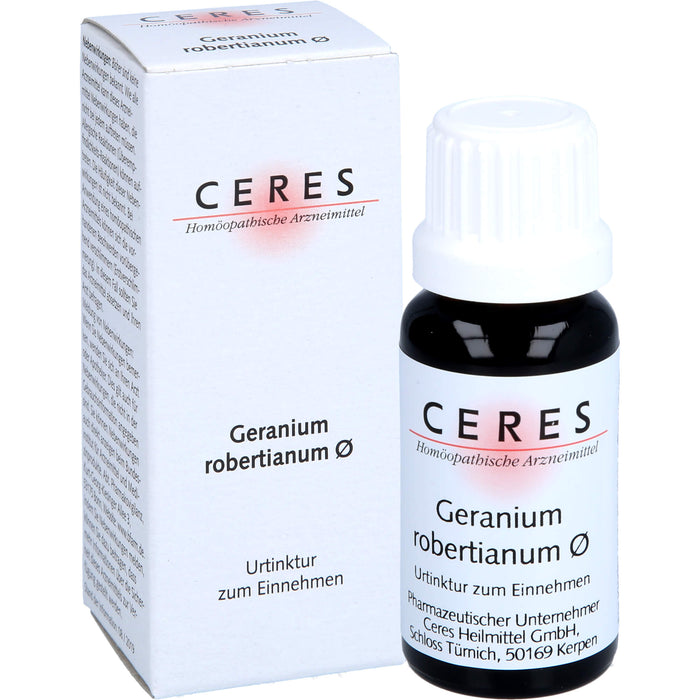 CERES Geranium robertianum ø Urtinktur, 20 ml Lösung