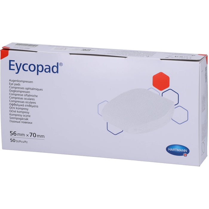 EYCOPAD AUGEN 56X70 UNSTER, 50 St KOM