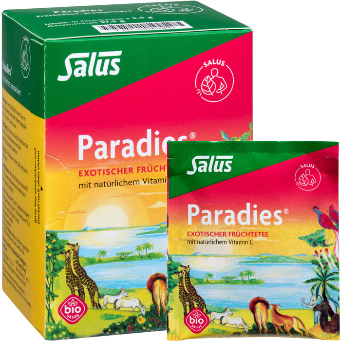 Salus Paradies Vitamin C Früchtetee, 15 St. Filterbeutel