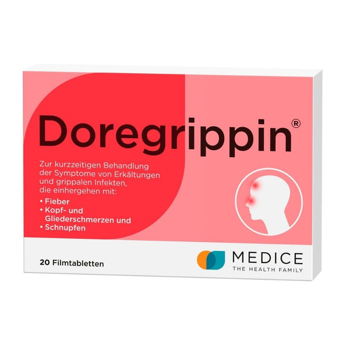 Doregrippin Filmtabletten, 20 pcs. Tablets