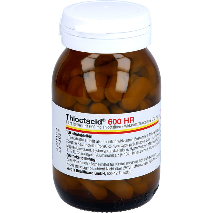 Thioctacid 600 HR Filmtabletten, 100 pc Tablettes